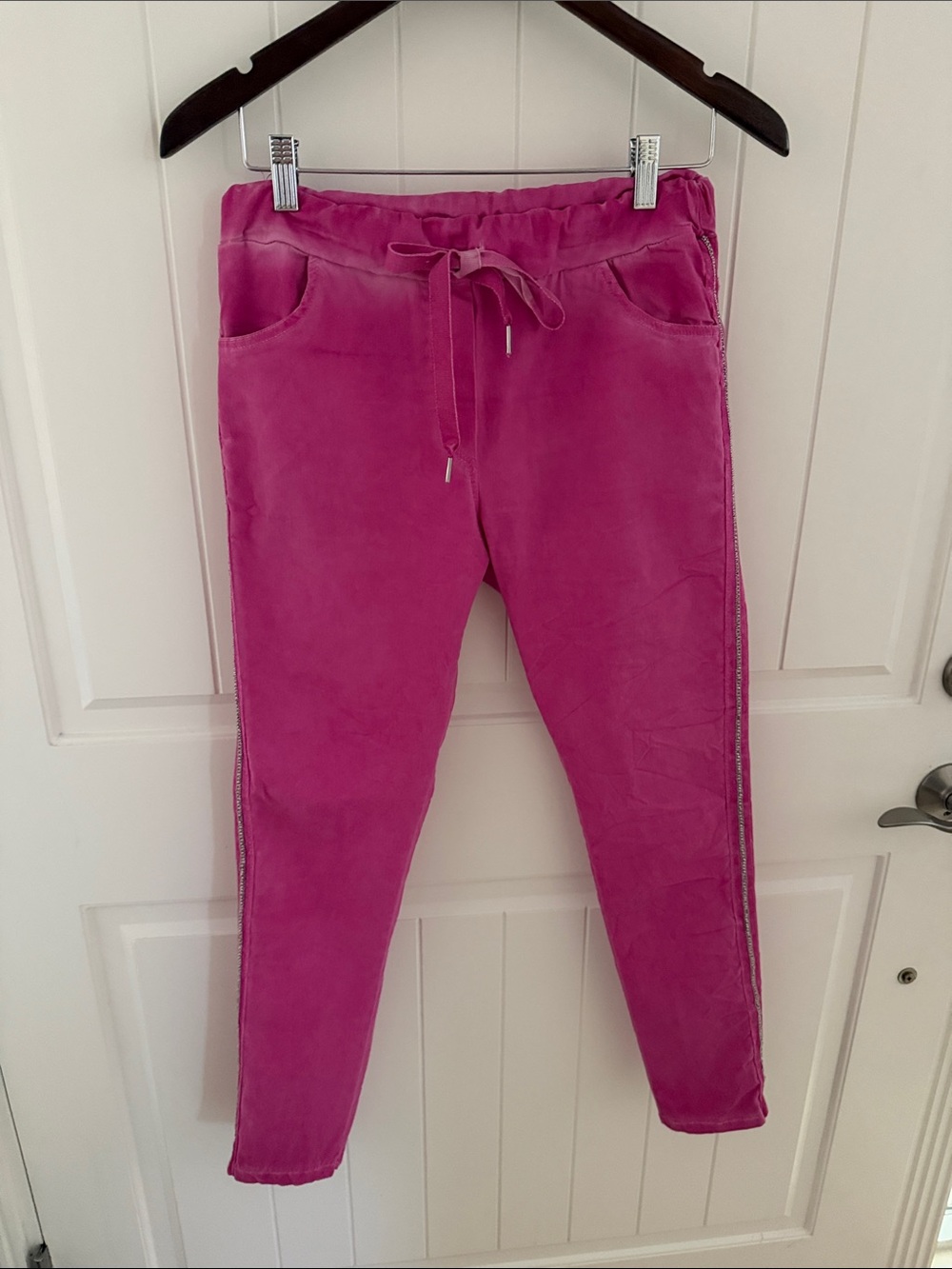 Pink Drawstring Pants